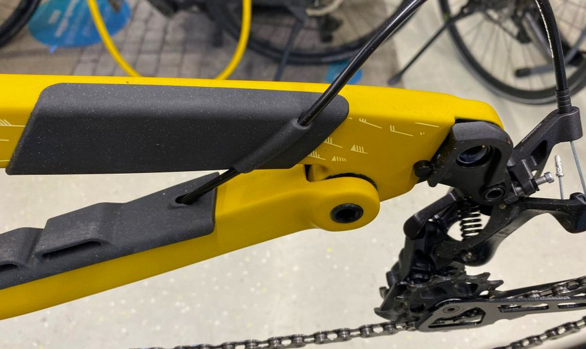 Perfekte Lösung einer Kabelführung !