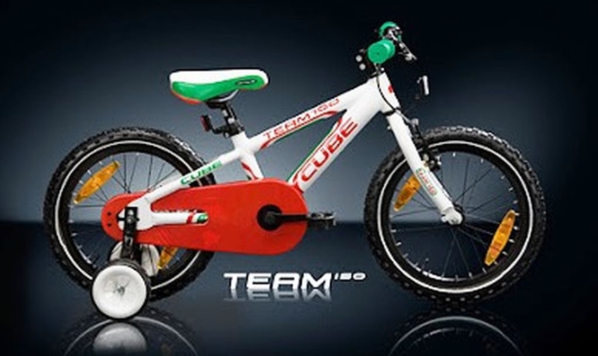 Neues Kinderbike bereit für neue Herausforderungen !
